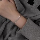 Women s 925 Sterling Silver Multilayer Snake Chain Foot Ankle Bracelet New