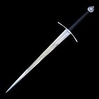 Knight Medieval Bastard Sword Battle Ready Functional Medieval Sword W scabbard