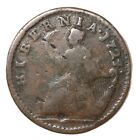 1724 Woods Hibernia Colonial Copper Halfpenny