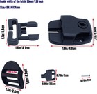 4 Sets Spa Hot Tub Cover Clips Latch Replacement Repair Kit Heavy-duty Spa Cover