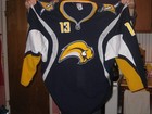 Tim Kennedy Buffalo Sabres Game Worn Jersey 2009-2010