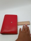 Kate Spade New York Deborah Day Planner Agenda Organizer Calendar Red Leather