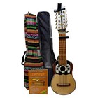 Bolivian Charango Ideal For Advanced Musicians 2 Cases  Joyo Tuner  Guitar Capo 