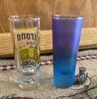Vintage Corona Beer Shot Glasses Lot Of Two