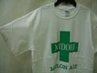 Midori Melon Liqueur  melon Aid   Rescue Squad  - Mens Promo T-shirt  nos 