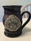 Ohio Renaissance Festival Studio Art Pottery Beer Mug Mint Condition 1994 Purple