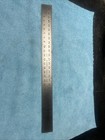 Vintage Starrett No  340 Metric Steel Ruler 12      30 Cm - Usa Made