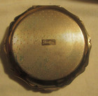 Vintage Stratton England Compact Makeup Case Mirror Pheasant Peacock Flowers