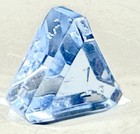 Vintage Gamescience D5 Aquamarine Blue Gem  Rpg D d Dice Lot Of 5 Rare Not Inked