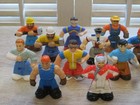 Fisher-price Geotrax Train Mini Figure Lot Of 17