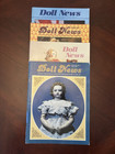 Lot Of 4 Vintage Doll News Magazines Very Good Condition 
