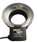 Ascor Light Ring Light 011-202  Fits 52mm Thread  For Auto 1600  Shadowless