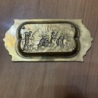 Antique German Renaissance Brass Trinket Tray 