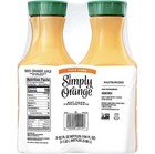 Simply Orange Pulp-free Orange Juice  52oz  pack Of 2 