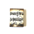 Sid Dickens  T-10 Musical Memory Block Tile Retired Collection Music Notes Rare