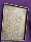 Antique Brass Tray  Not Very Big But Look At The Etchings