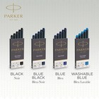 Parker Quink Black Ink Cartridge Refills For Fountain Pens Pack Of 5