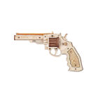 Rokr 3d Wooden Puzzle Corsac terminator assault Rifle submachine Gun Gifts Toys