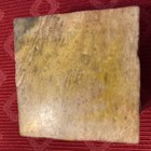Vintage Soapstone Dragonfly Trinket Box Asian Red Antique 2 25   x2 5   x1 5   