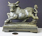 Chinese Jade Charging Bull
