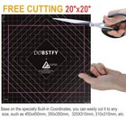 3d Printing Build Surface  20 X 20  508mm X 508mm  Cuttable 3d Printer Heat B   