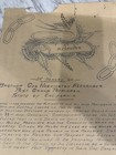 1932 Ioof Memorial George Washington Alexander California Odd Fellows Document