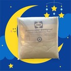 Sealy Antimicrobial Waterproof Fitted Crib Mattress Pad 52x28   New 