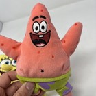 Ty Beanie Babies Spongebob Squarepants Patrick Star Plush Lot Set Of 2 2004