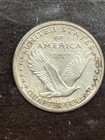 1917-p 25c Standing Liberty Quarter Type 1 - Au - See Photos