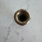 Vintage Brass Bud Vase From India 3 5   height X 1 5    Diameter