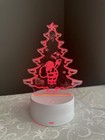Christmas Decoration Lamp  3d Lamp Acrylic Led Night Light Multicolor Setting