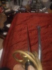 Napoleonic French Sabre Sword Replica Made In India W Brass Hand Guard 
