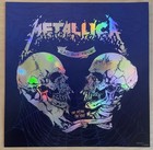 Pushead Metallica Sad But True Foil Poster Print Record Flat  1346 1500 Damaged