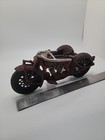 Vintage 1930 s Large Cast Iron Hubley Indian Motorcycle W Sidecar