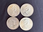 Lot Of 4 Canadian Silver Dollars