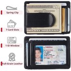 Rfid Dermot Money Clip Front Pocket Wallet For Men Leather York Collection Sm   