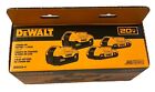 Brand New Dewalt Dcb324-4 20v Max 4 Ah And 2 Ah Batteries  2-dcb204   2-dcb203 