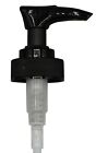 Black Plastic Lotion Soap Dispenser Pump Tops With Threaded Collars- 6 Pc Pack