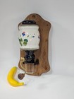 Vintage Zassenhaus  Floral Wall Mount Coffee Grinder   Mill West German Unique 