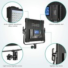 Switti S45c Led Metal Video Light Panel Kit  Bi-color W  Softbox  Remote  Ac Pwr