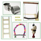 Bird Playground Parrot Playstand Parakeet Gym Playpen Cockatiel Play Stand