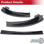 Front Bumper Lip Splitter Gloss Black For Sprinter 2019-2025 1500 2500 3500 W907