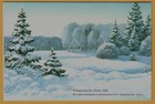 2020 Christmas Santa Snow Maiden Horses Sleigh New Year Ussr Modern Postcard