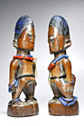 Yoruba Ibeji Male Twin Idols