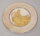 Franklin Mint 1973 Bicentennial Thomas Jefferson Sterling Silver 24kt Gold Plate