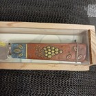 Cheese Knife Jo e  Couteau A Fromage Wine Art New In Wood Crate Package 