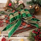 Ribbli Forest Green Velvet Wired Ribbon With Luxurious 4 Inch 