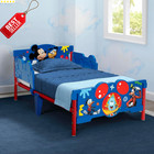 Mickey Mouse 3d Toddler Bed Blue Kids Character Sleep Bedframe - Us