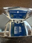 1960s Ge Missile   Space Division Chrome Ashtray     Vintage Aerospace Promo