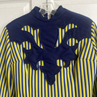 Western Vintage Women s Knit 2 Piece Hand Made Pant Set Striped